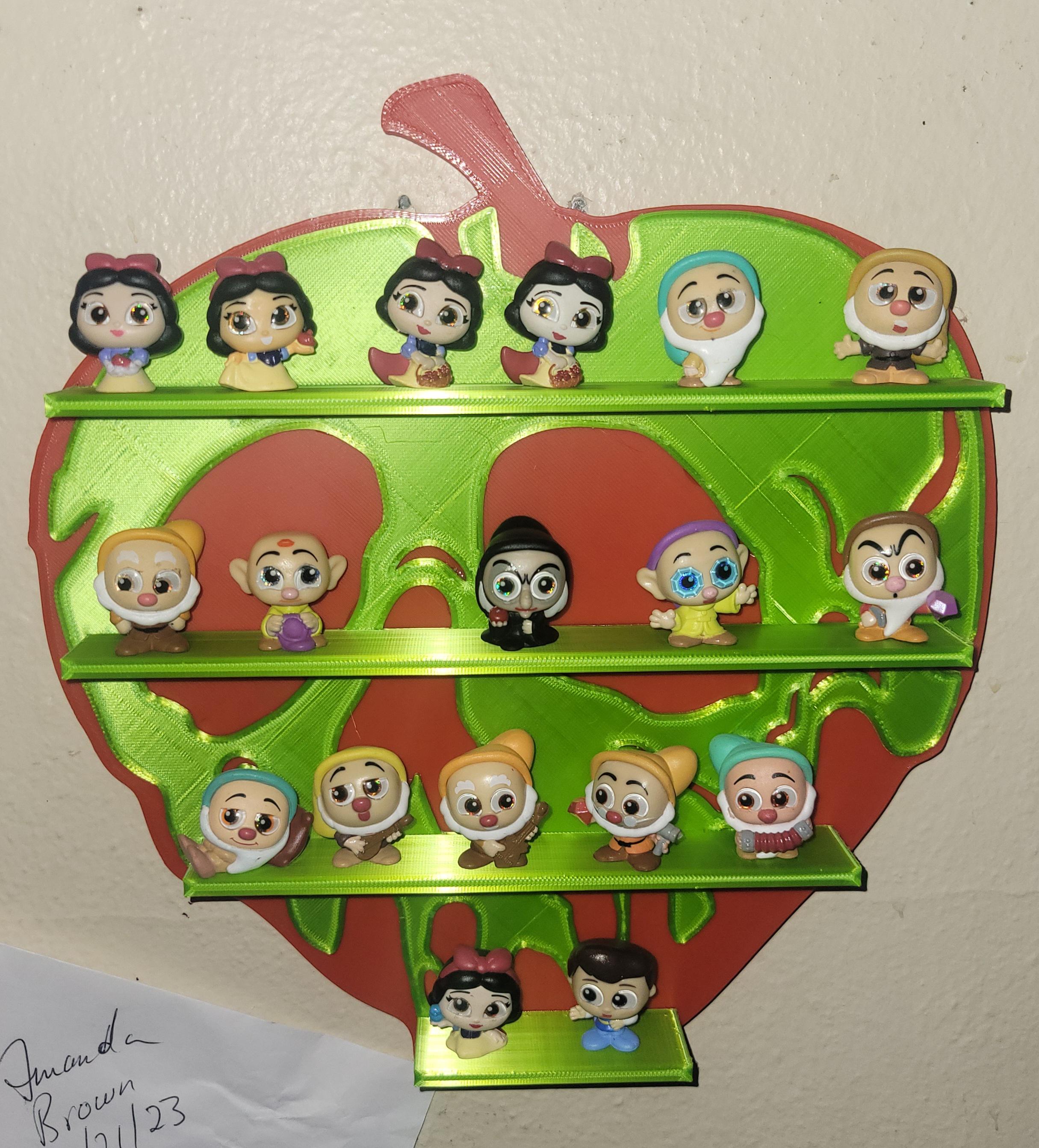 Poison Apple Shelf for Disney Doorables
