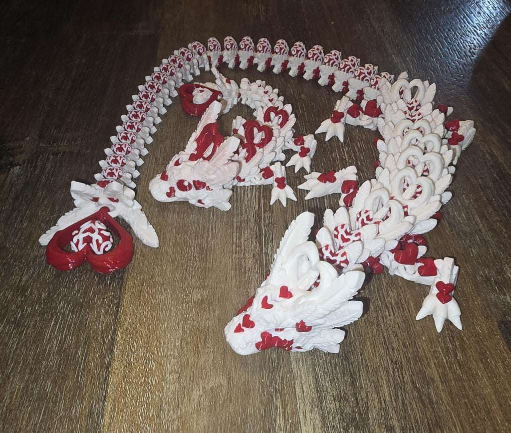 Light Hearts posable dragon