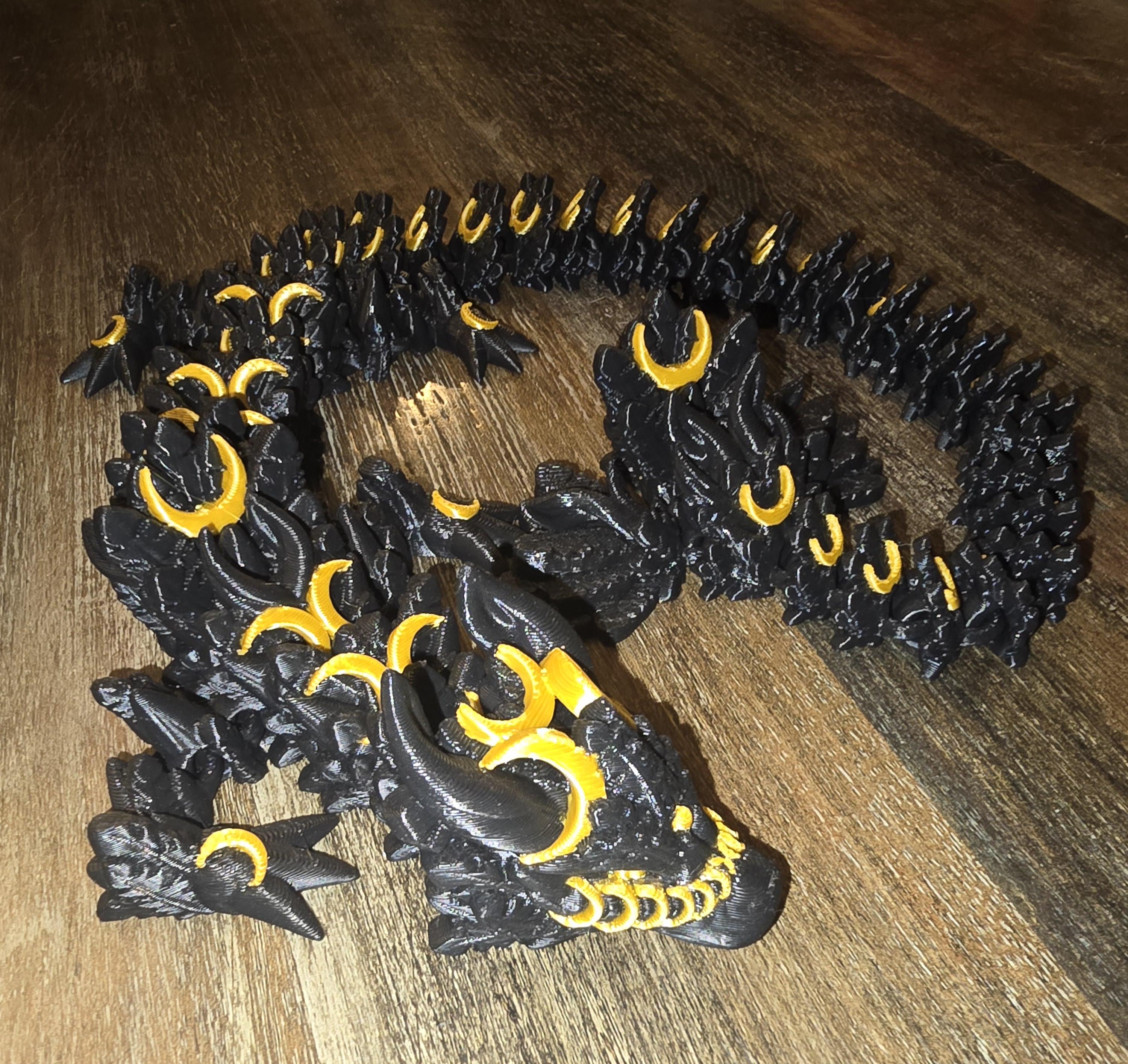 Lunar posable dragon
