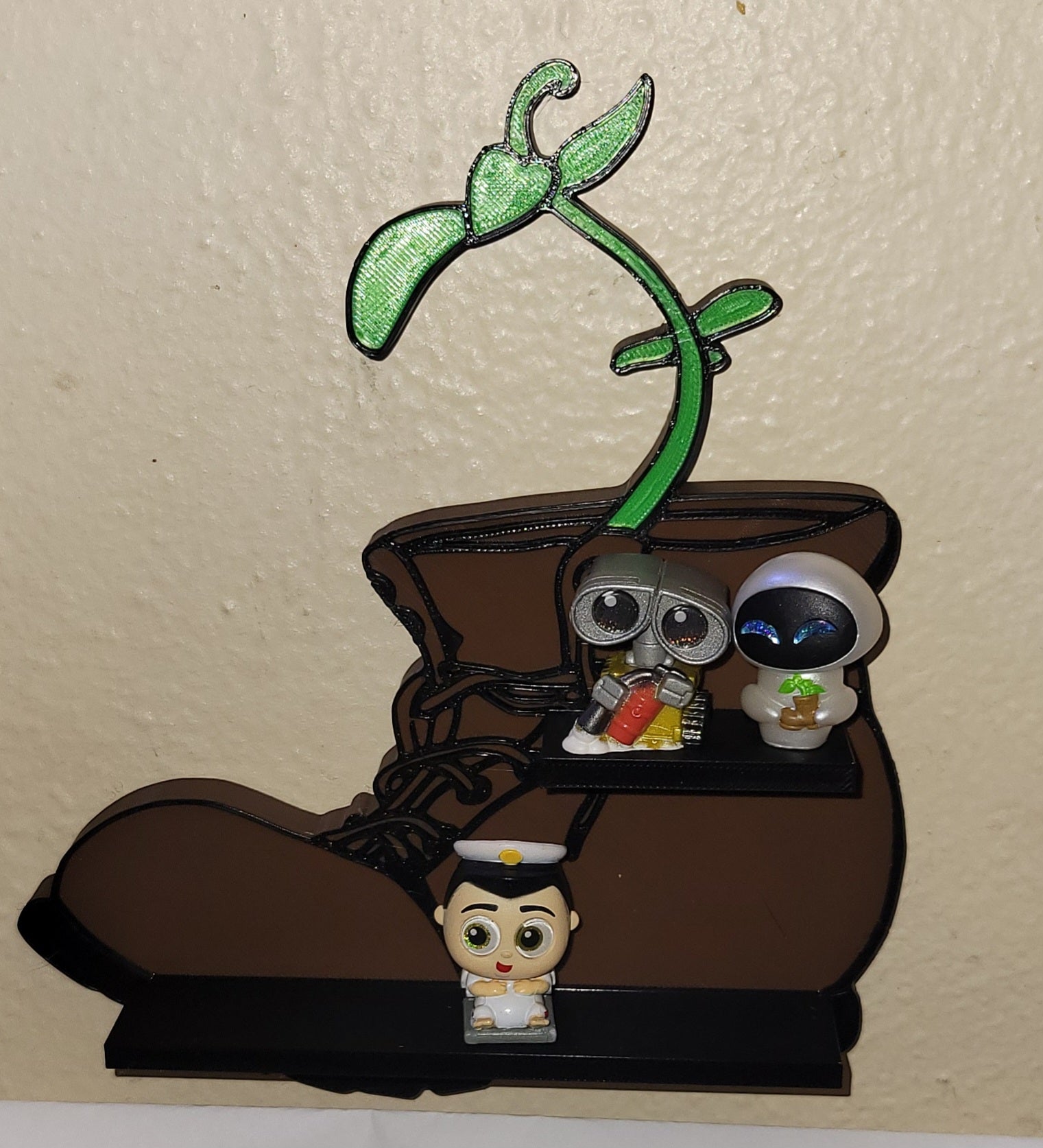 Wall-E Boot Shelf for Doorables