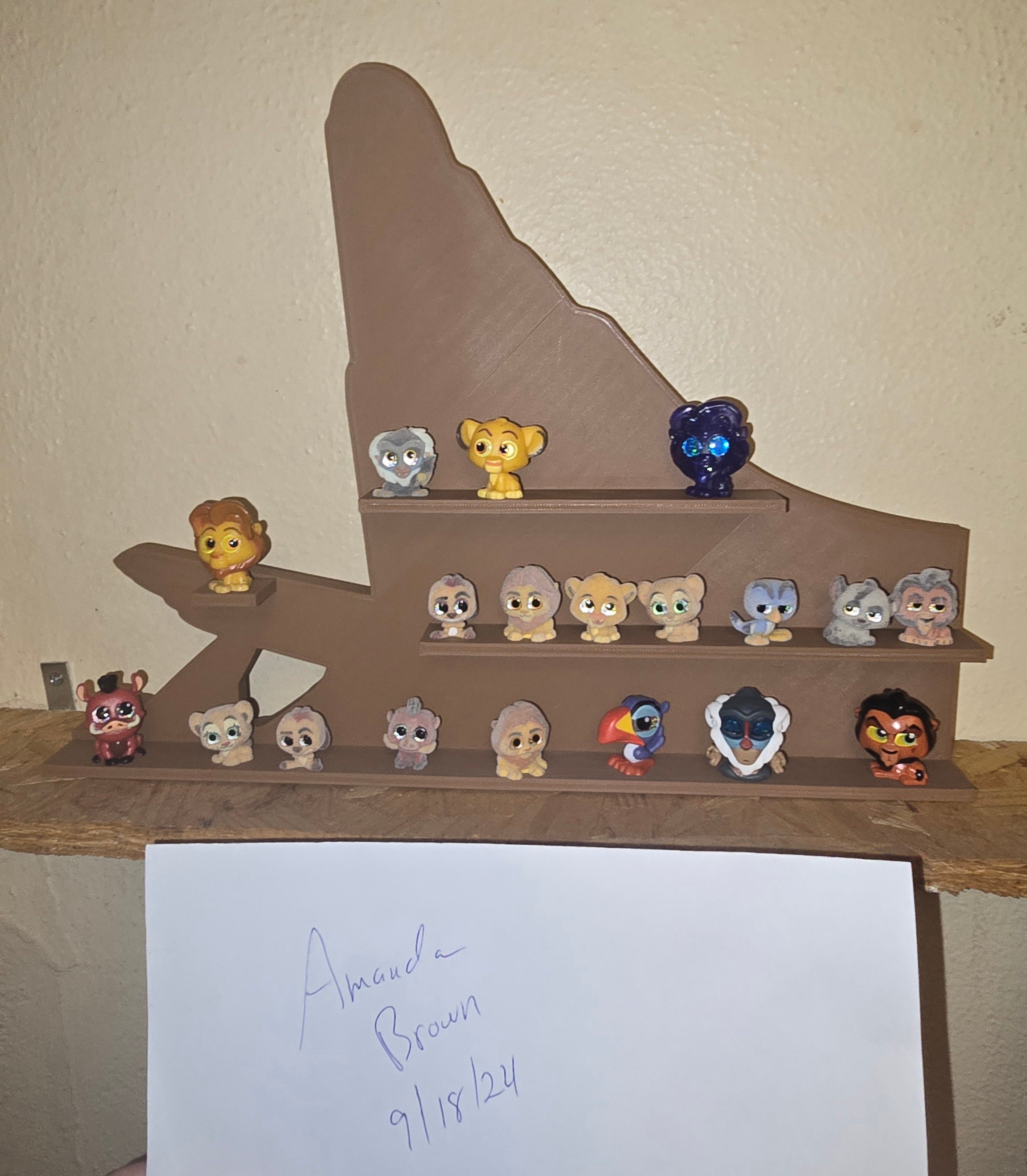 Lion King Shelf for Doorables