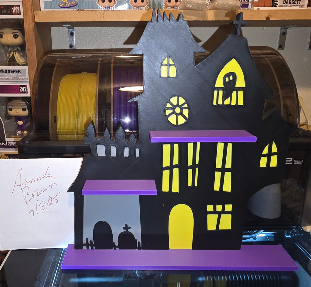 Haunted House shelf for Doorables