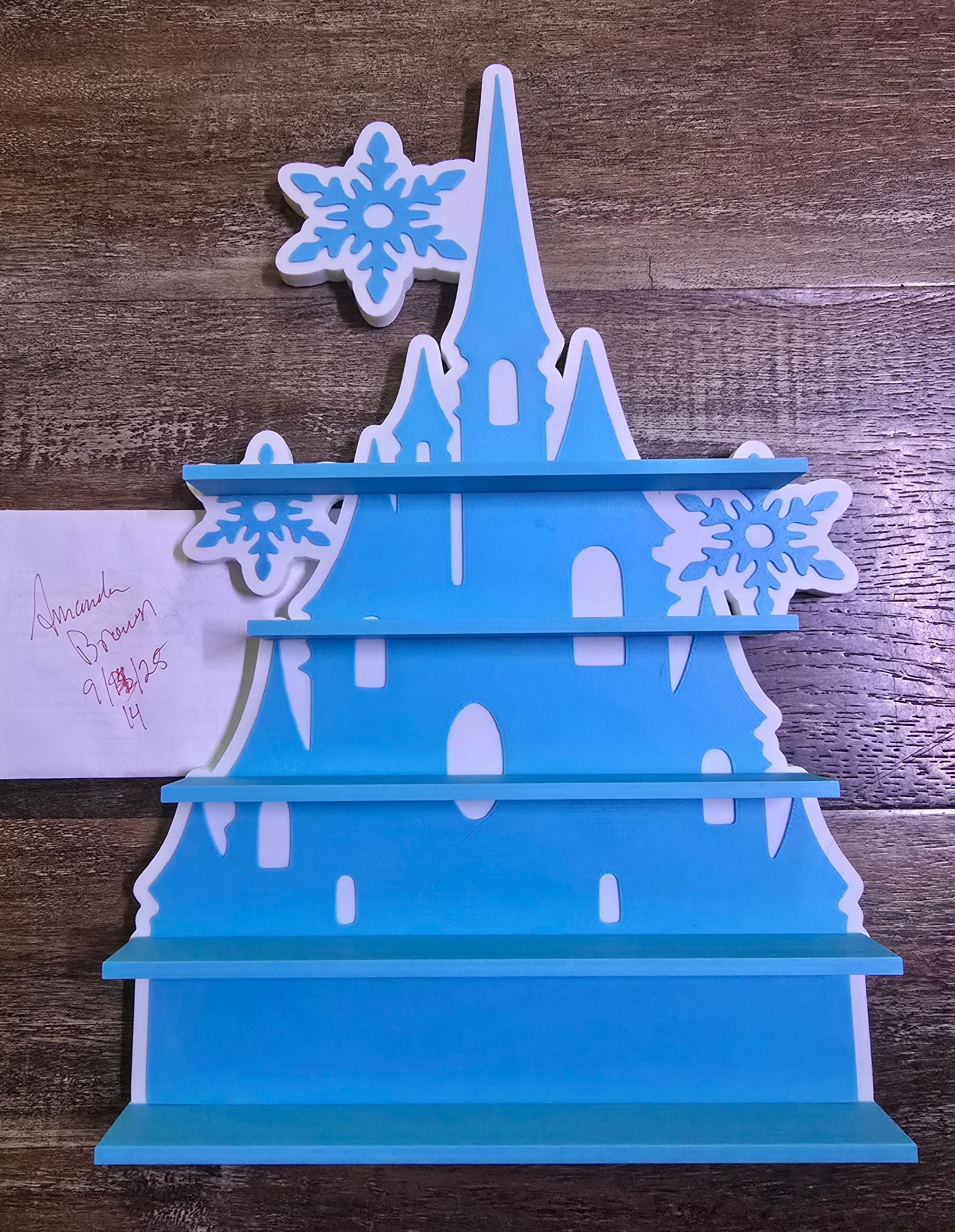 Frozen Castle display for Doorables