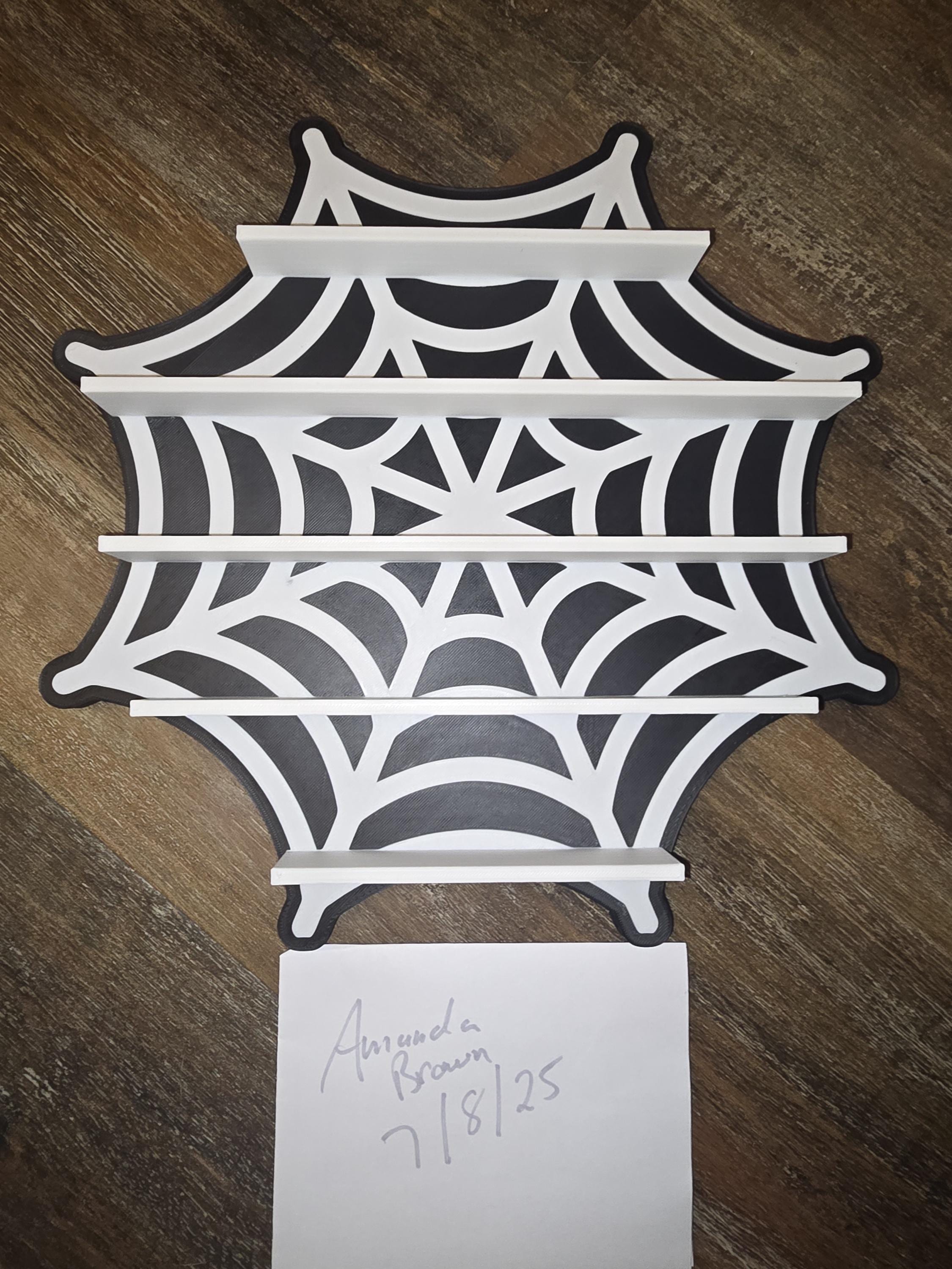 Jumbo Spiderweb Shelf for Marvel Disney Doorables