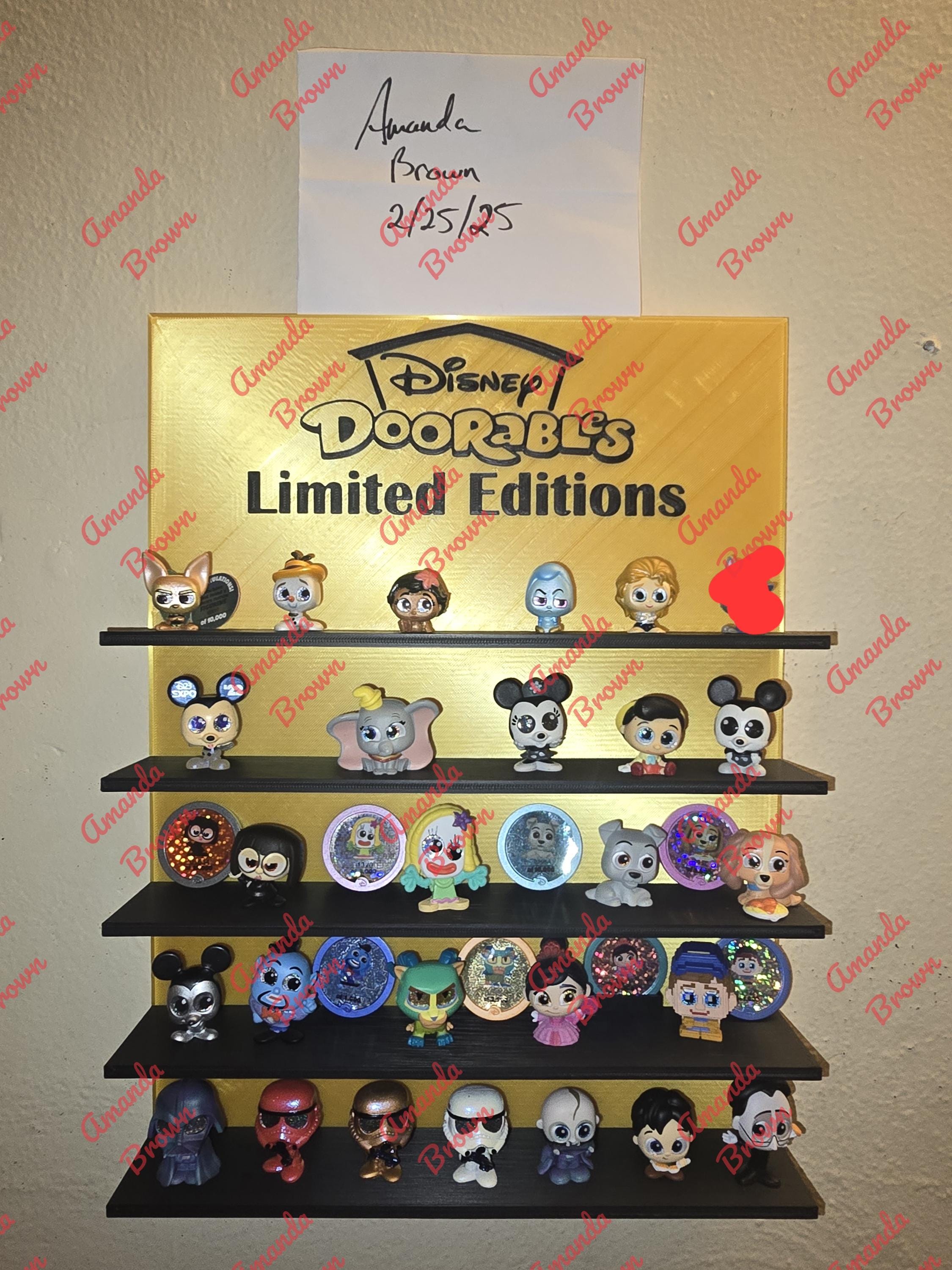 Shelf for Limited Edition Disney Doorables