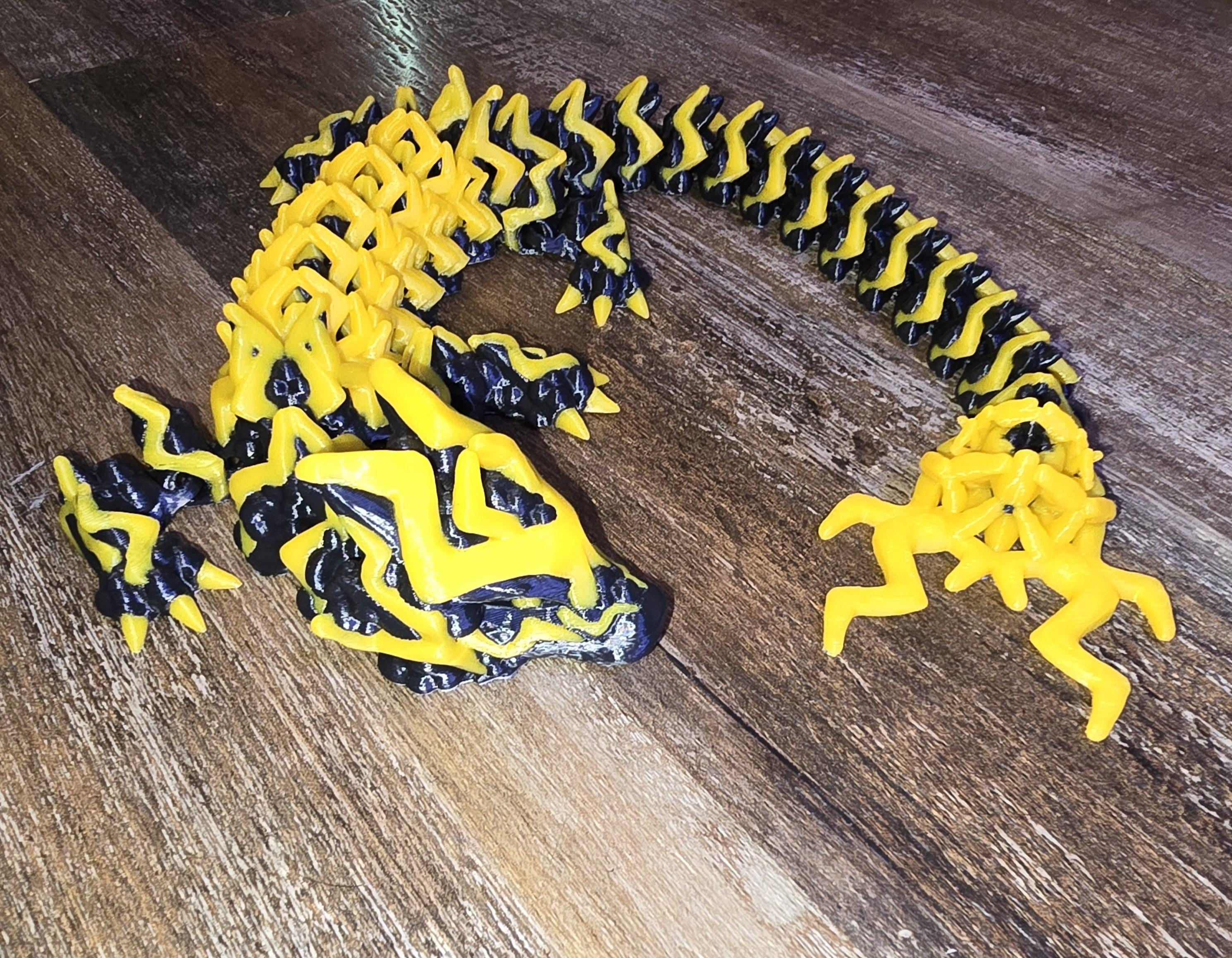 Storm posable dragon