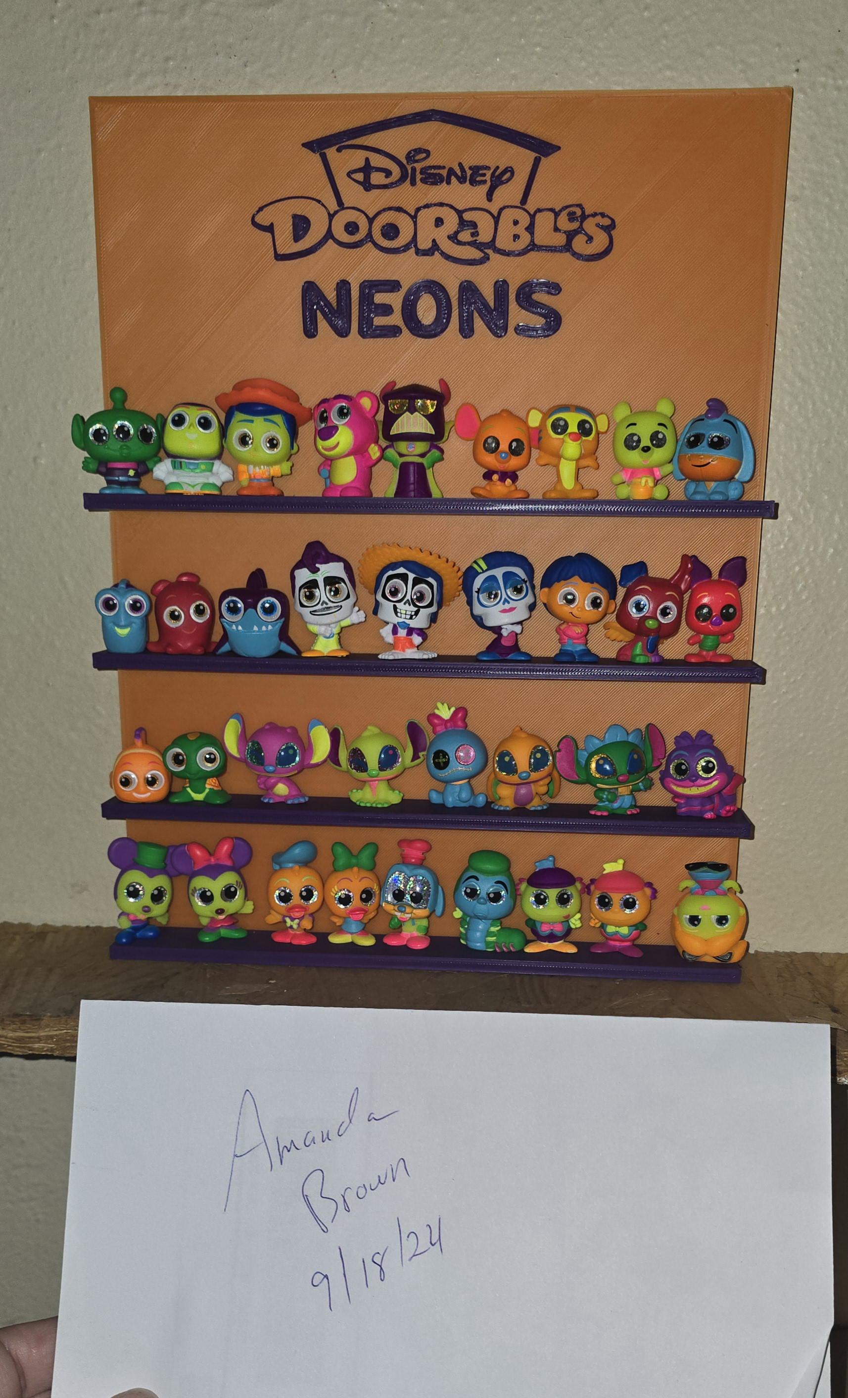 Neons Doorables Display