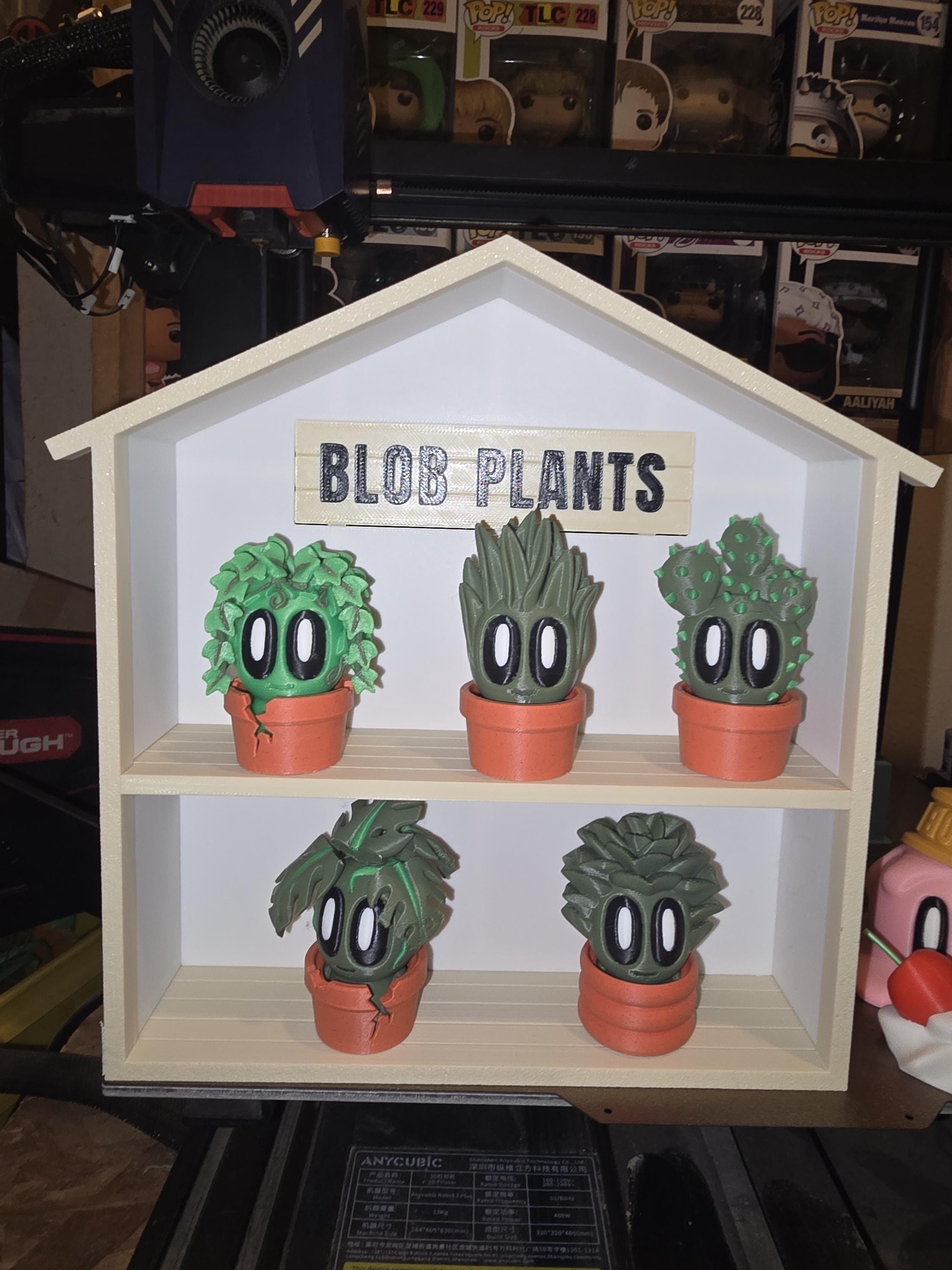 Blob Plants with stand