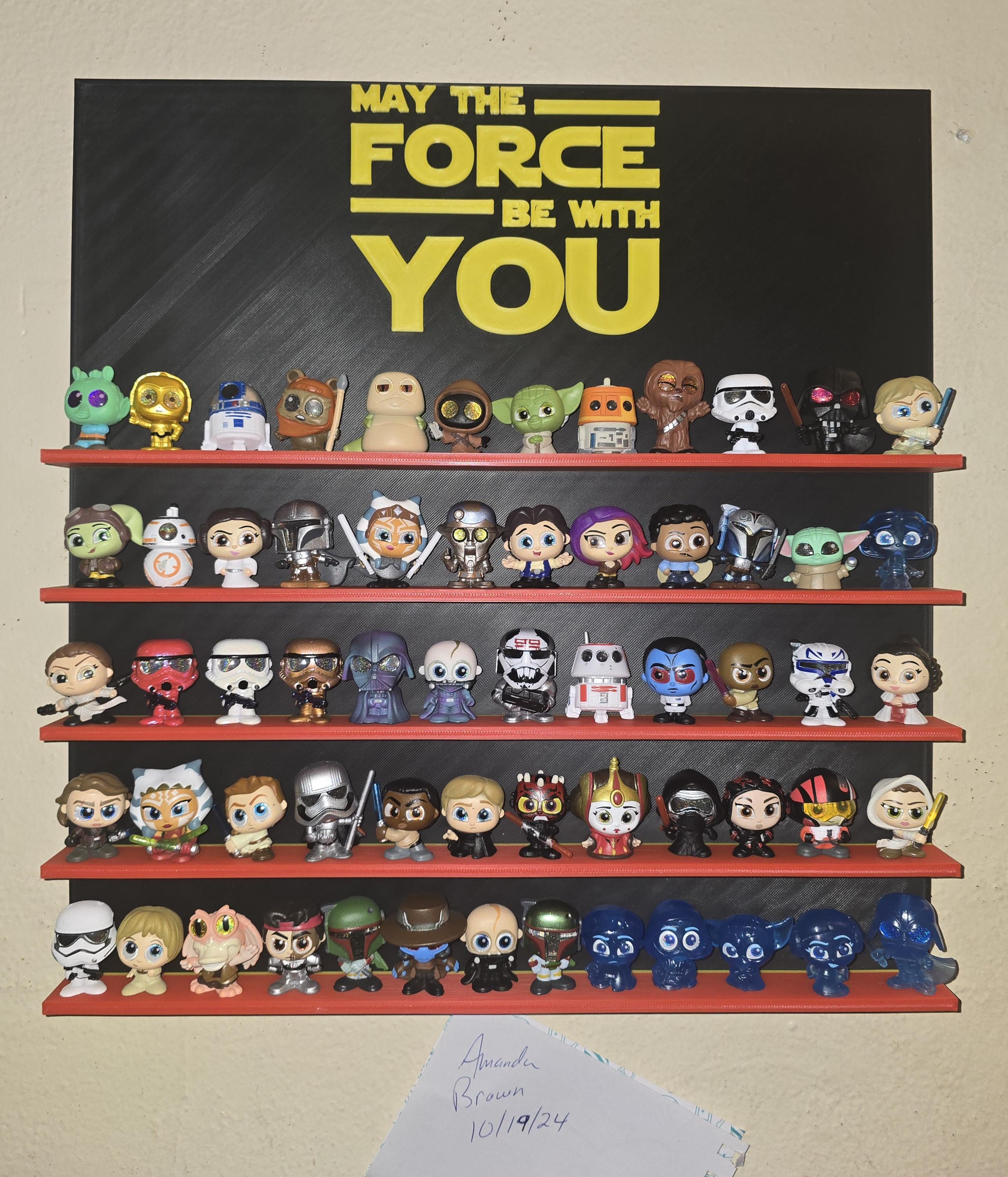Shelf for Star Wars Disney Doorables