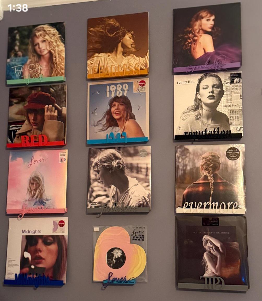 Shelf displays for TS Vinyls