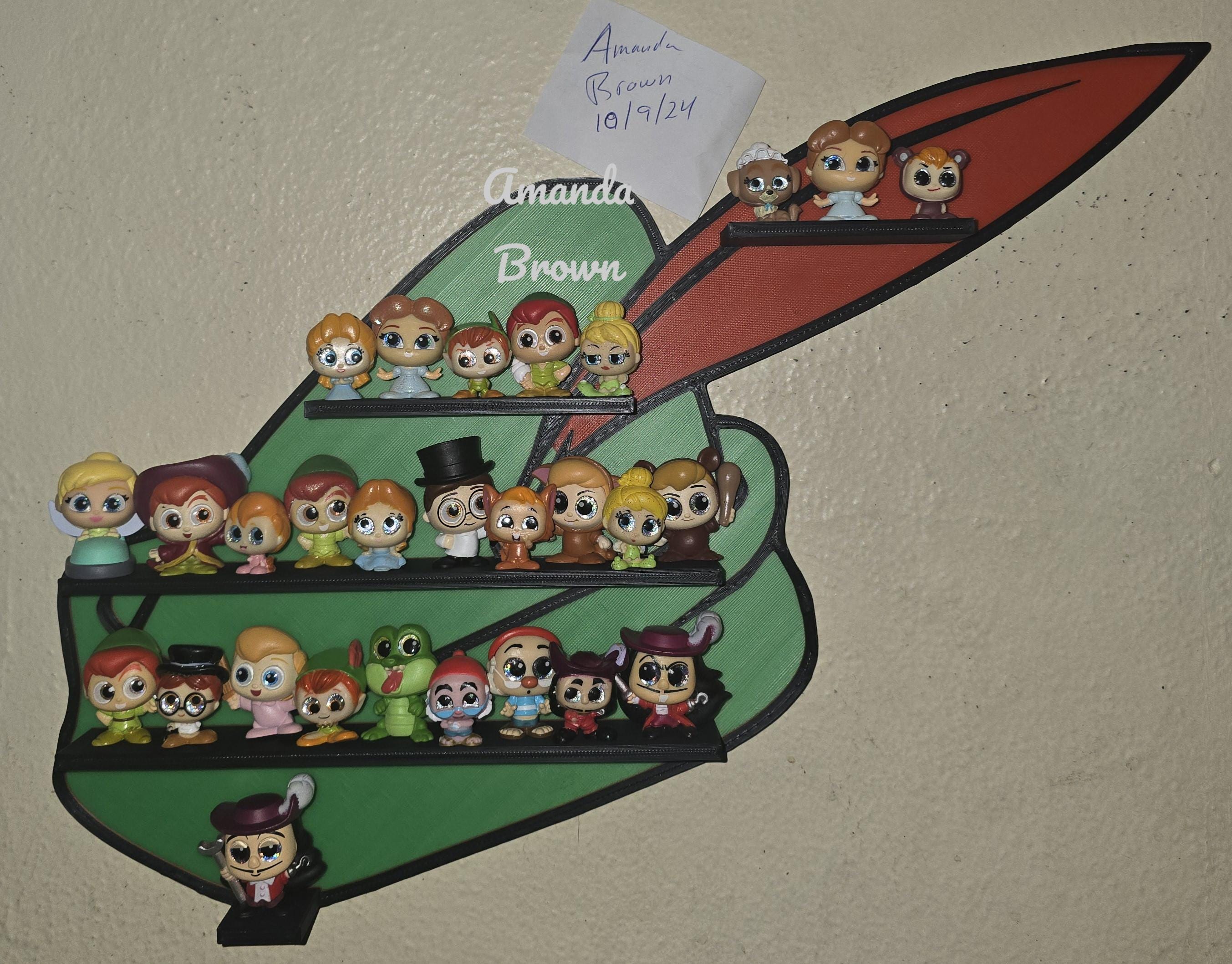Peter Pan Hat Shelf for Disney Doorables