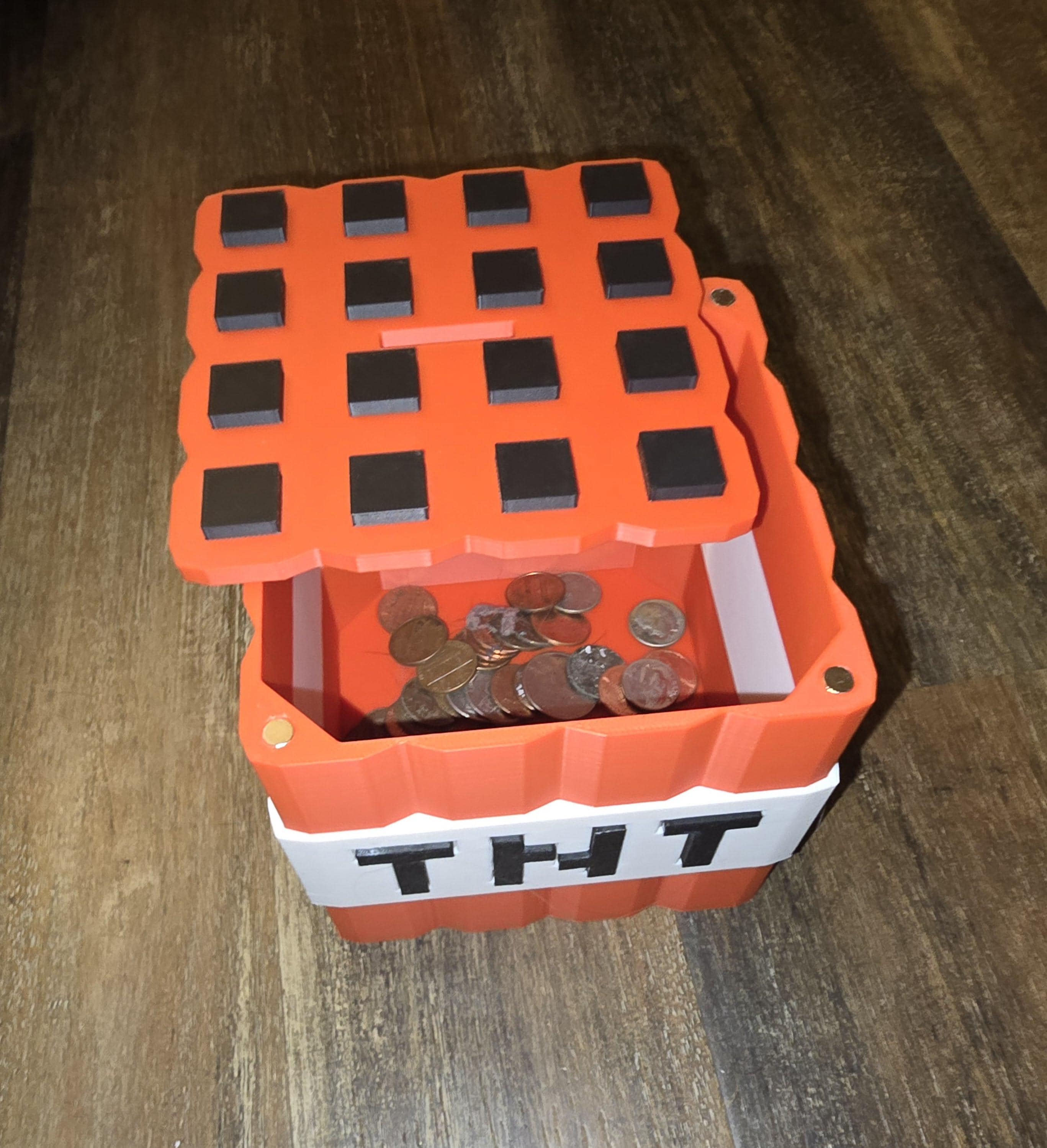 Minecraft TNT money bank