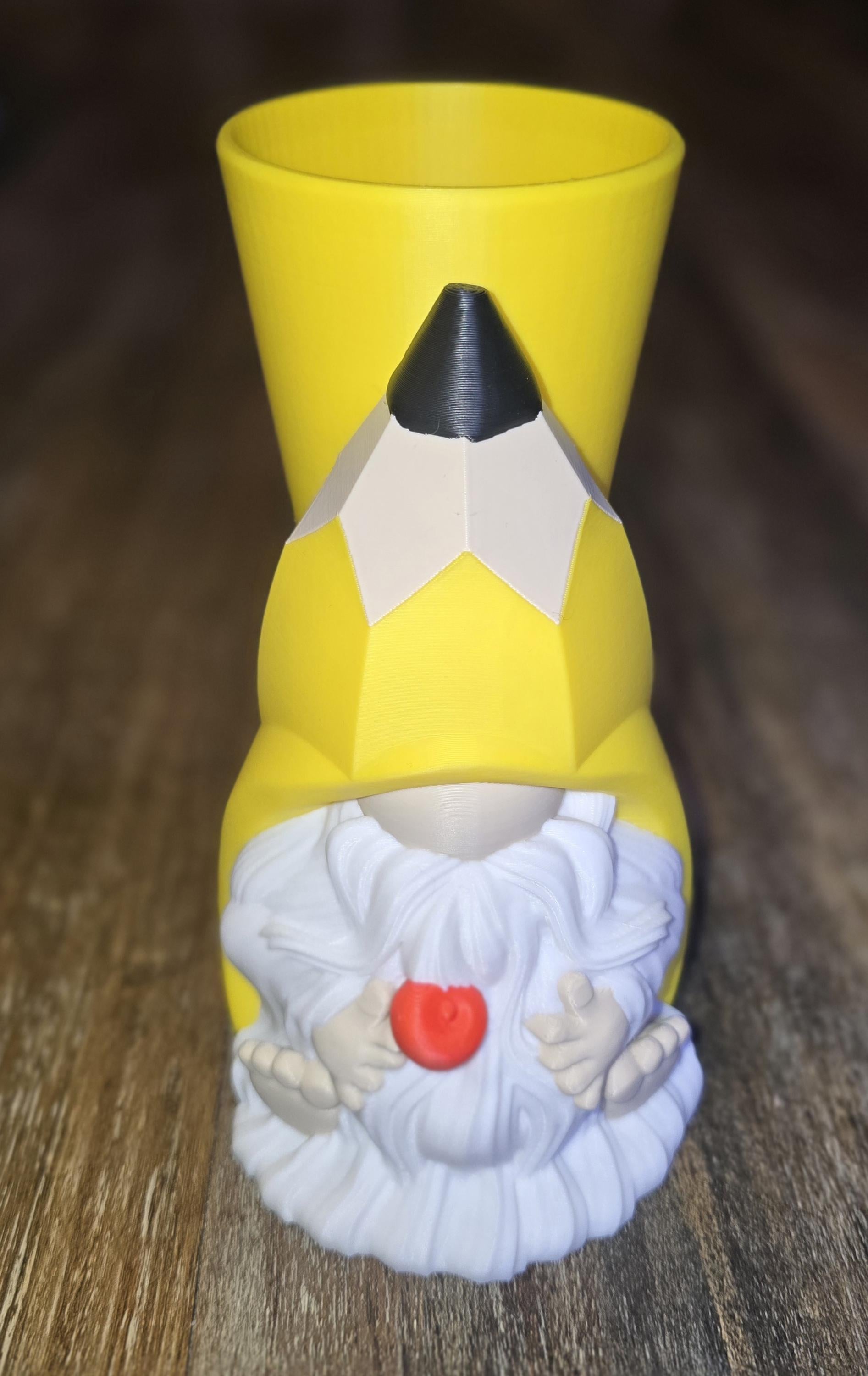 Pencil Gnome holder