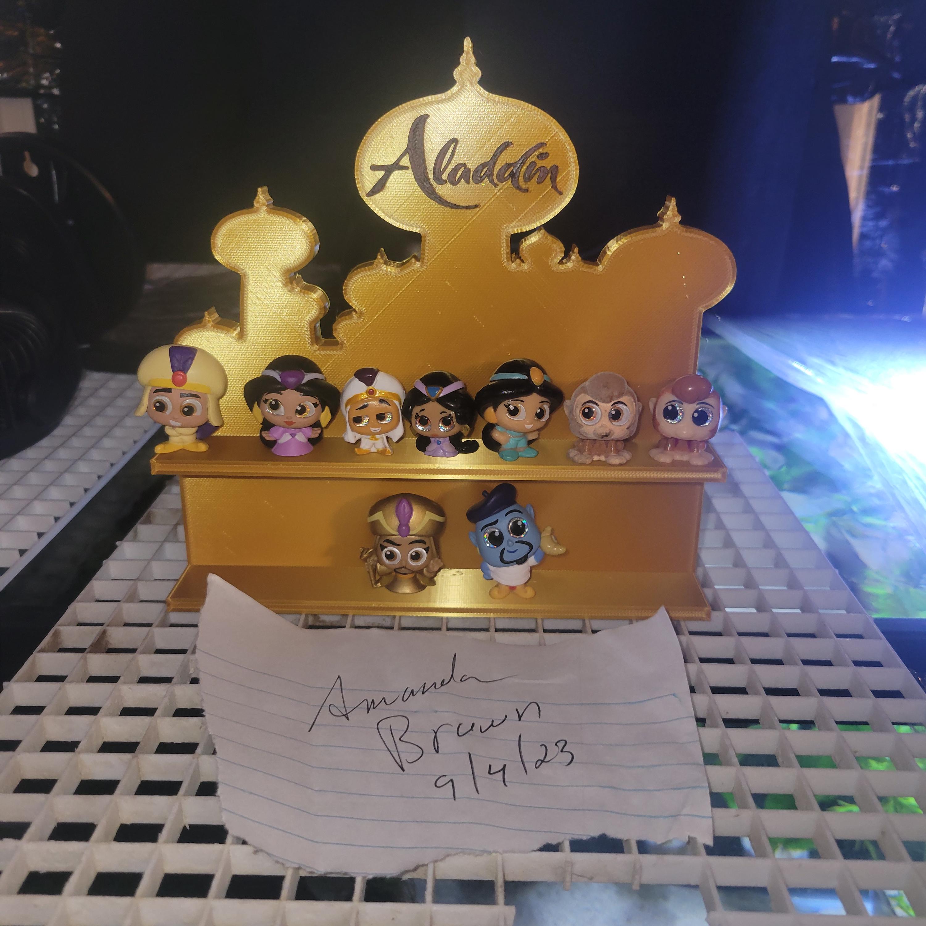 Aladdin castle Shelf for Disney Doorables