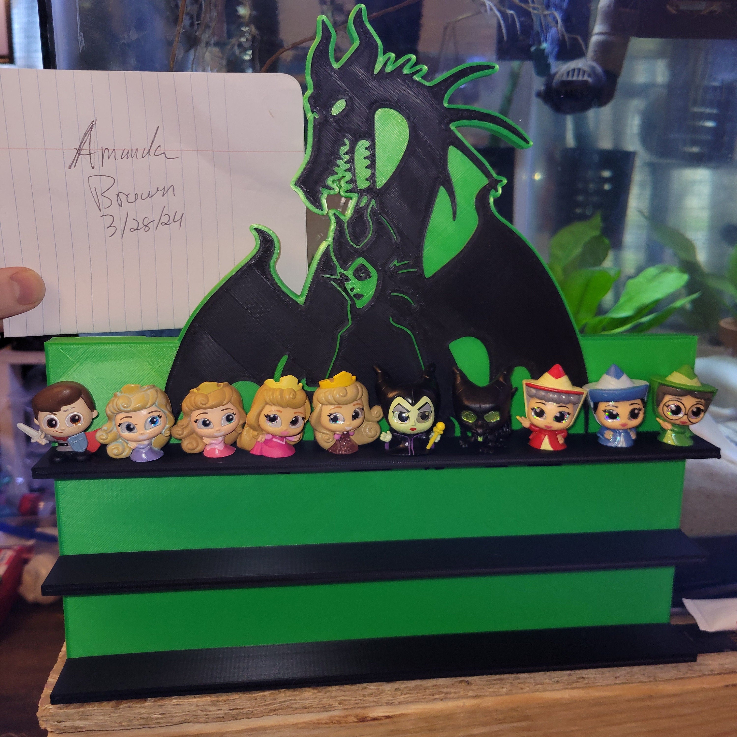 Shelf for Maleficent Sleeping Beauty Doorables