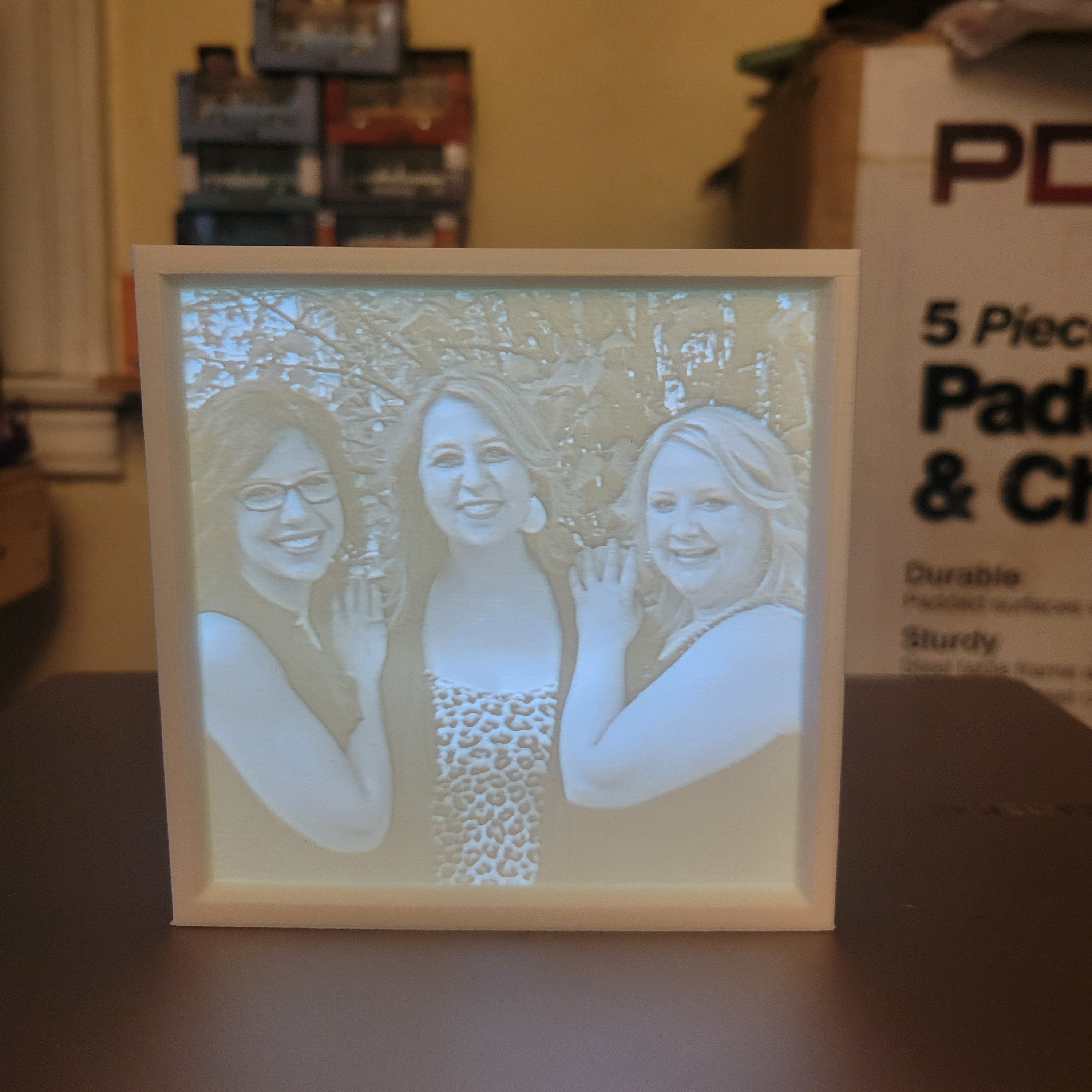 3D Print Lighted Photo Box