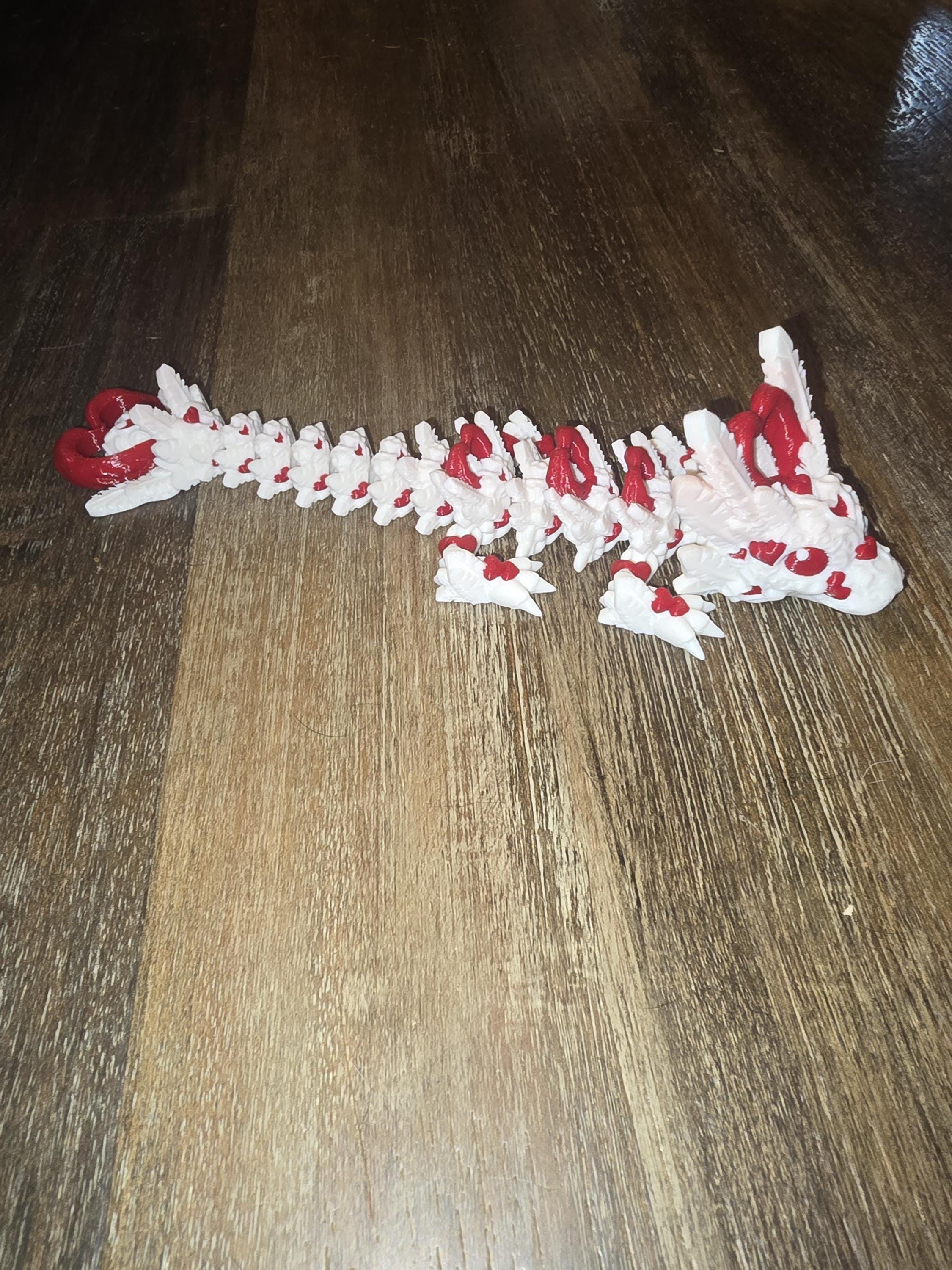 Light Hearts posable dragon