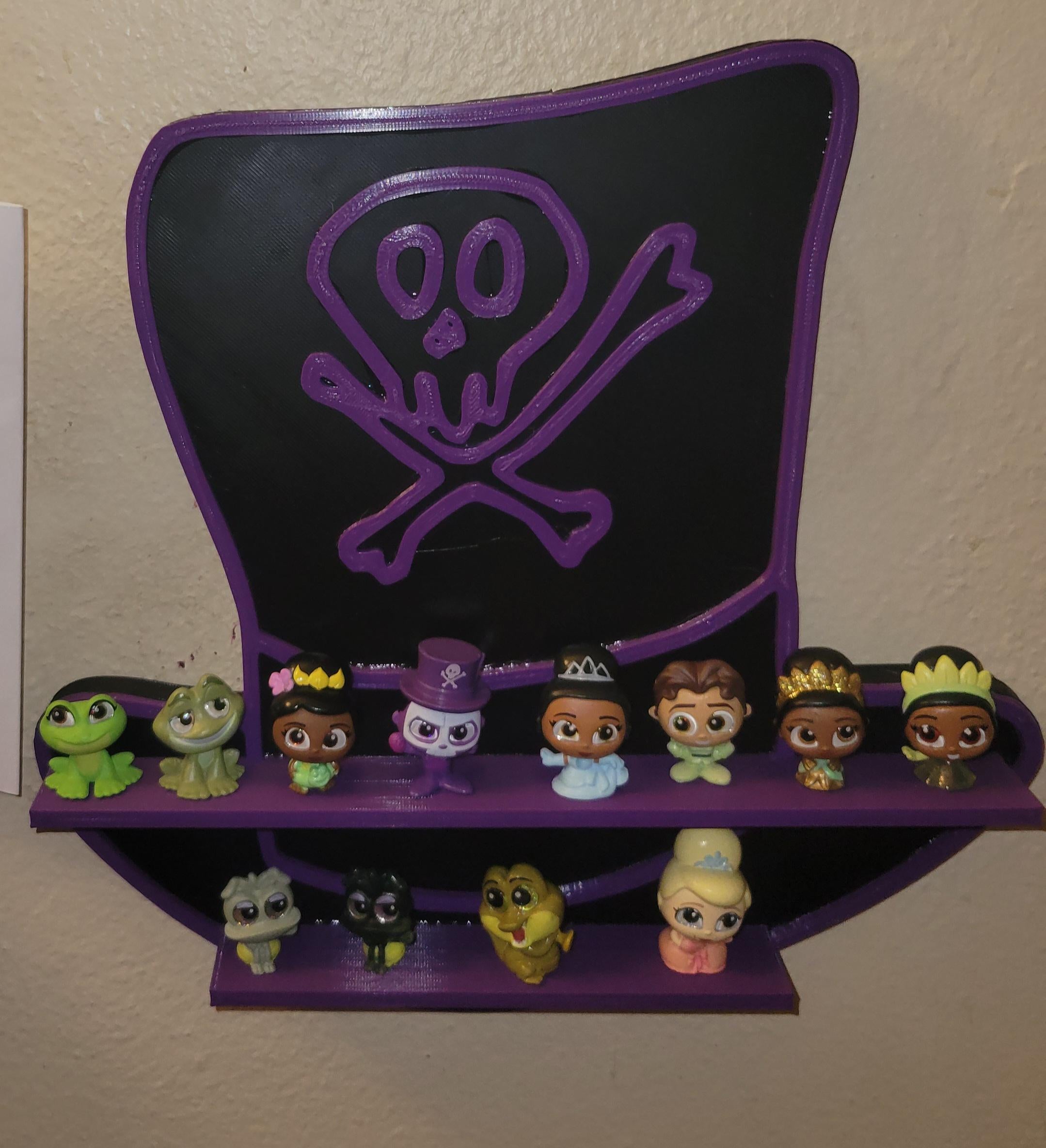 Dr Facilier hat Shelf for Disney Doorables