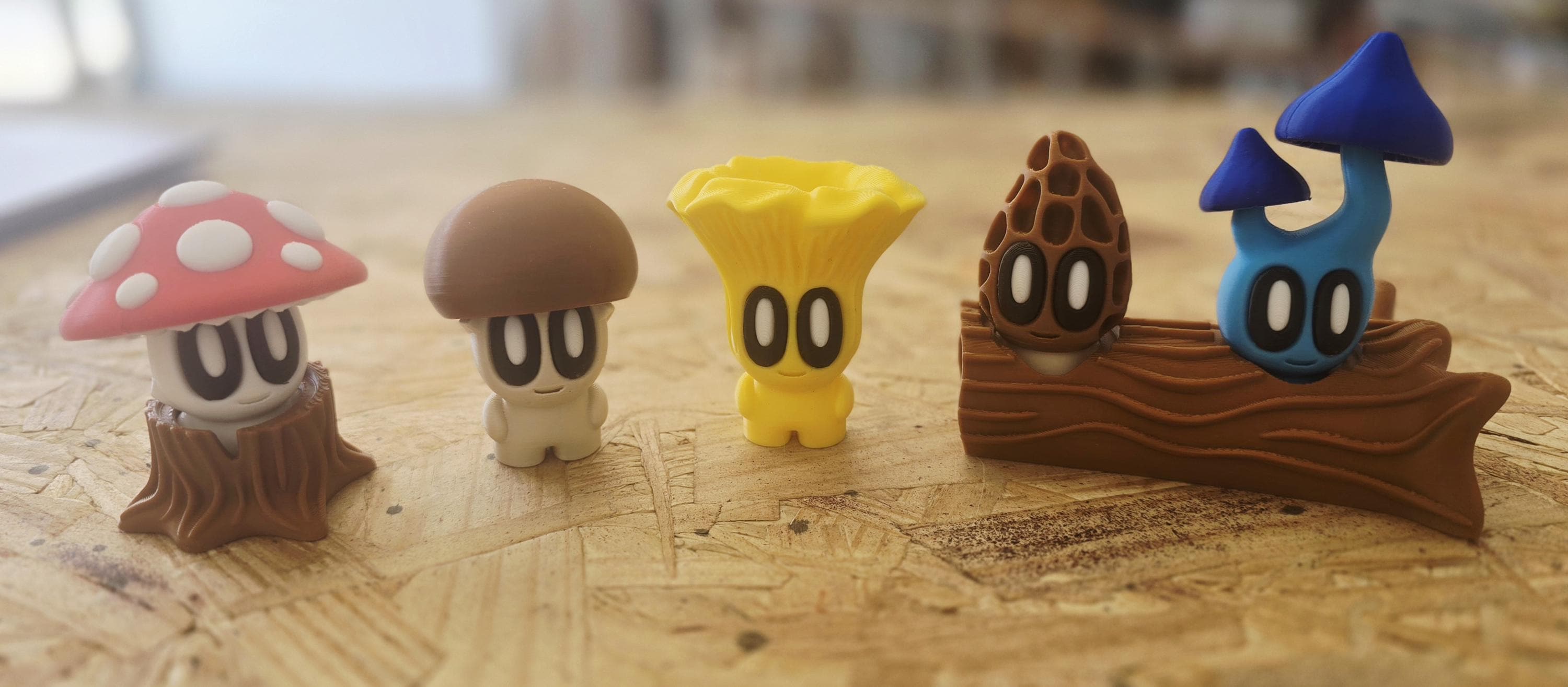 Blob Mushrooms