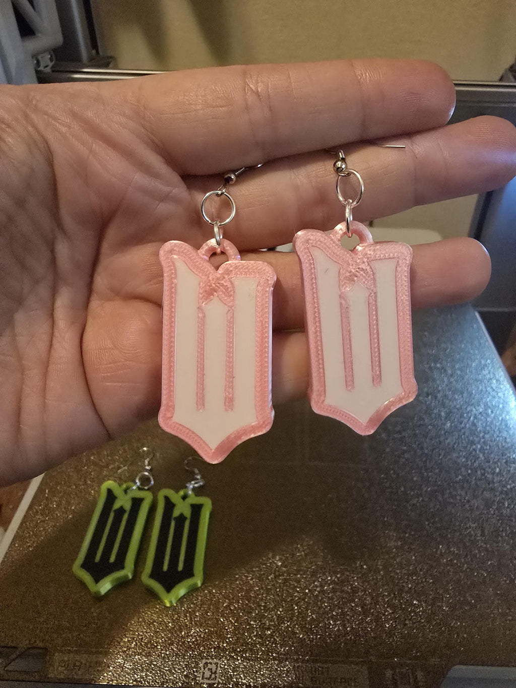 Wicked Earrings, Elphaba Glenda